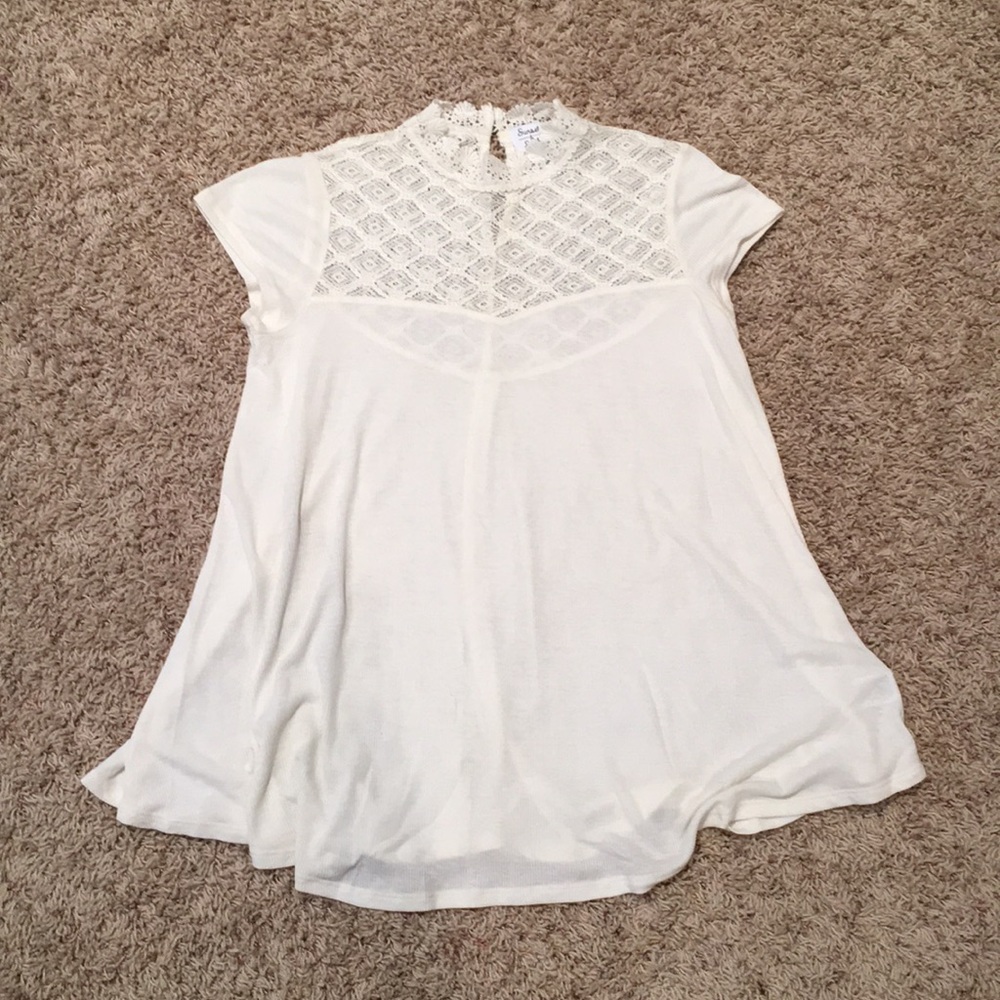 Women’s, high-neck dress shirt